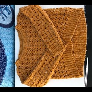 cropped vintage sweater